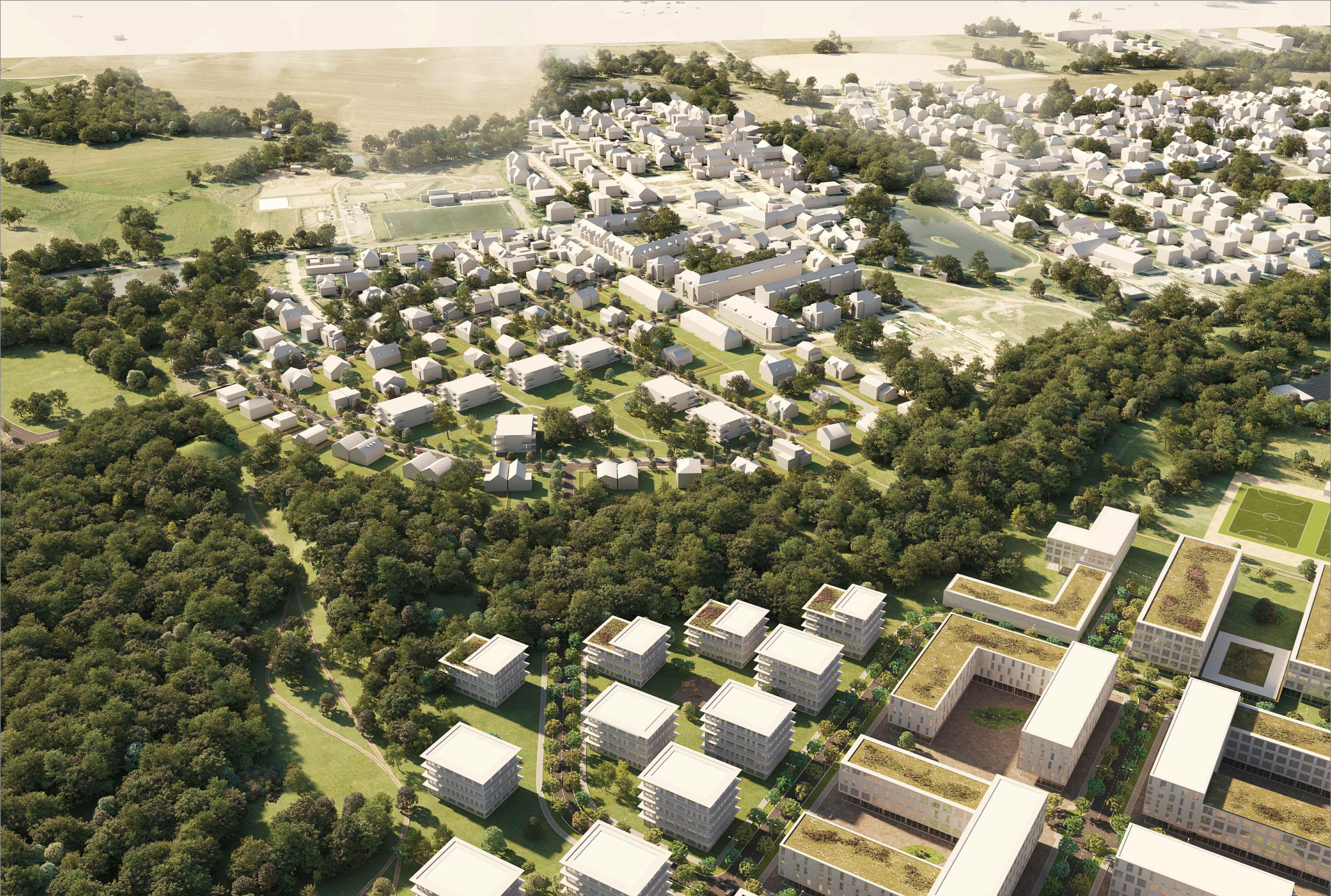 Urbanistická studie Nový Šeberov