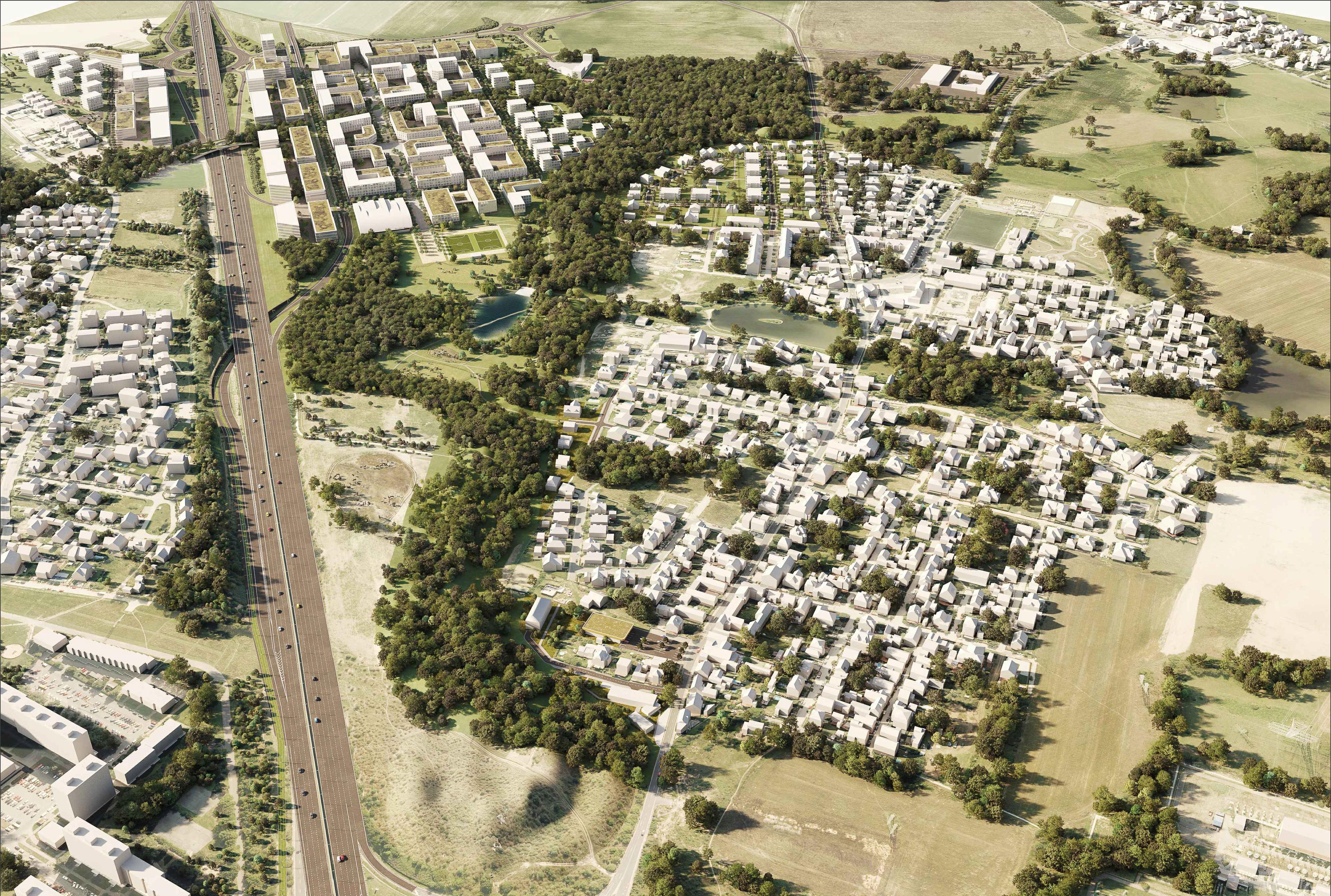 Urbanistická studie Nový Šeberov