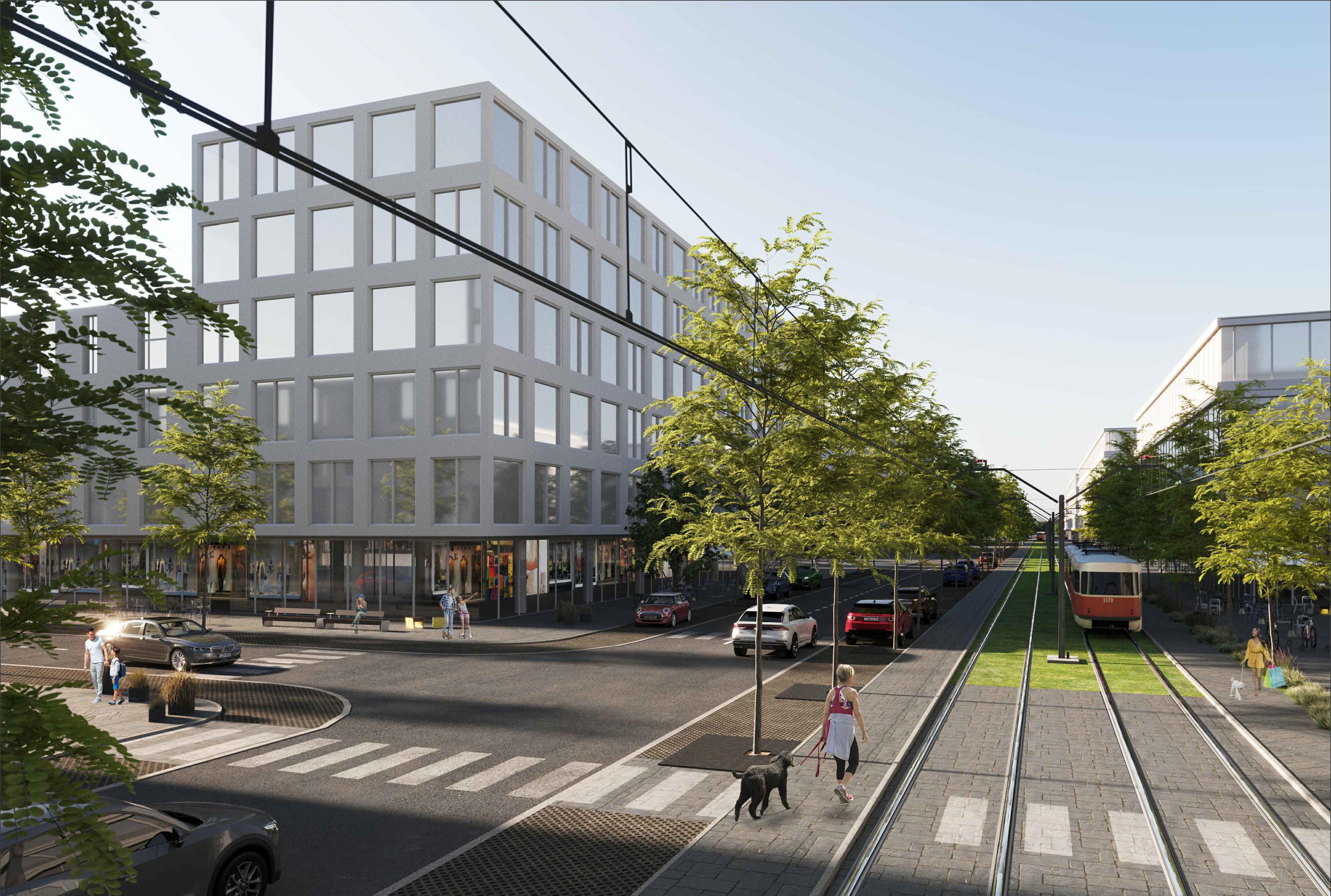 Urbanistická studie Nový Šeberov